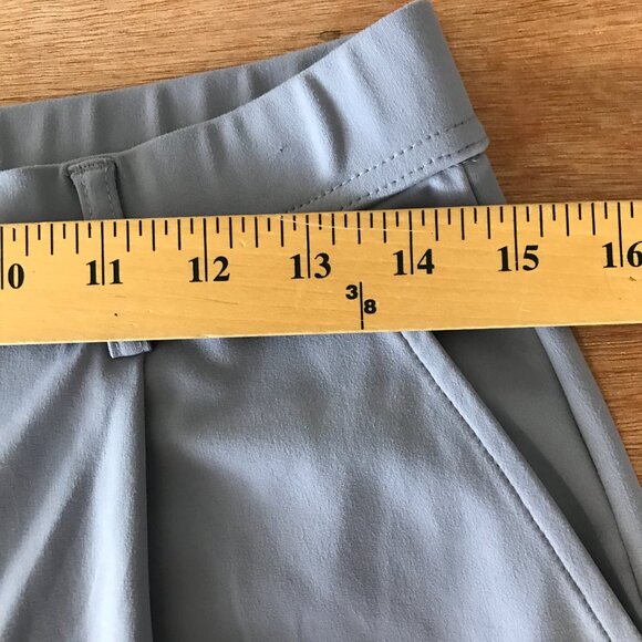 Halara Wide Leg Pants Women M Purple High Rise Pockets Pull On Stretch Preppy - Picture 9 of 12